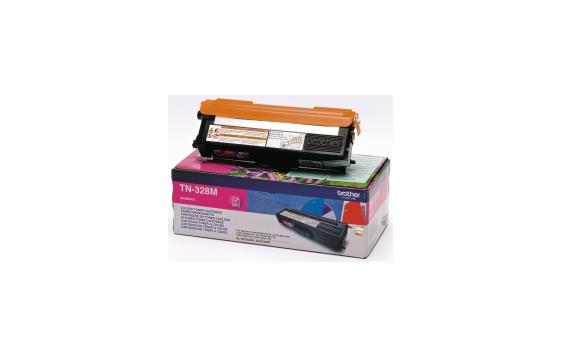 772605 Brother TN328M Toner BROTHER TN328M 6K r&#248;d 